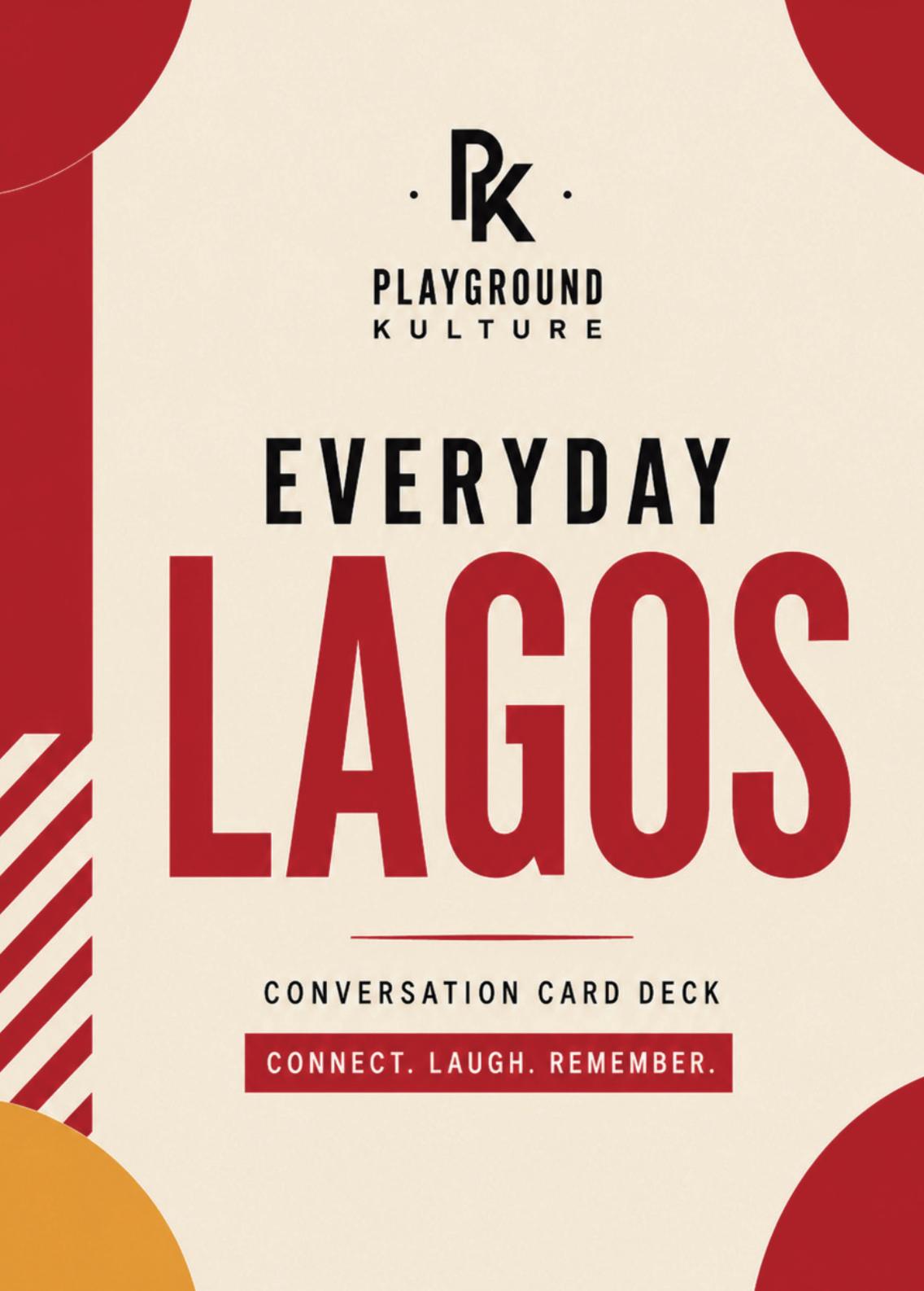 Everyday Lagos Conversation Card Deck