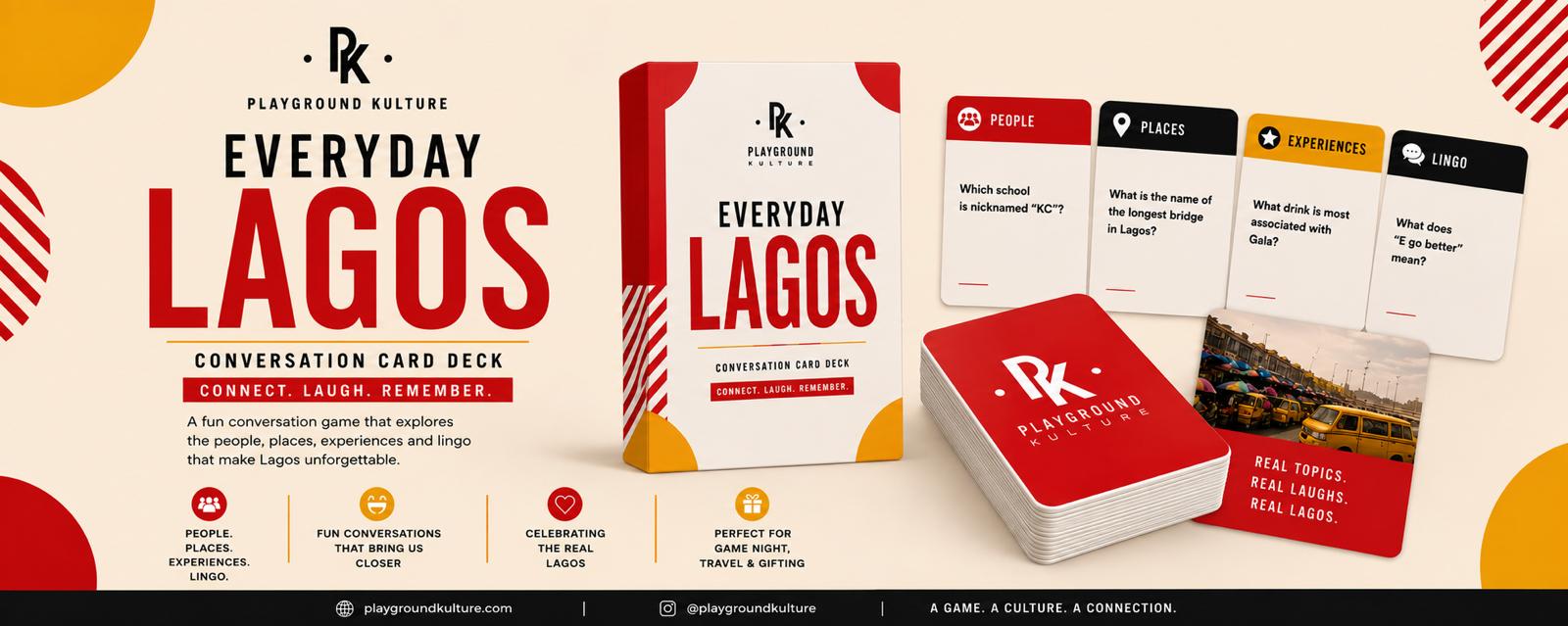 Everyday Lagos Conversation Card Deck Banner